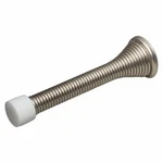 Box Of 100-3-1/8" Projection- Satin Nickel Spring Door Stops-w/mounting Screws. Fixed Price $69.00.