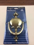 Mintcraft HR4005PB 8 Inch Door Knocker Solid Brass With Polished Finish. Fixed Price $18.99.