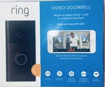 * New Ring Video Doorbell Venetian Bronze Black 8VR1S5-VEN0. Fixed Price $125.00.