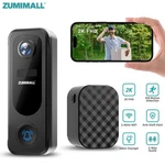 Zumimall 2K Wireless Video Doorbell With Camera, Two-way Intercom, Voice Changer. Fixed Price $55.99.