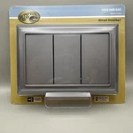 Hampton Bay Wired Doorbell Chime, Brushed Nickel Finish. Fixed Price $29.97.