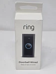 Ring Wired (2021), Black, 1080P Hd Wifi Video Doorbell, 2-WAY Talk. Fixed Price $39.99.