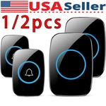 2WIRELESS Doorbell Chime Waterproof Plugin Receiver Adjustable Volume 1000FT Kit. Fixed Price $20.84.