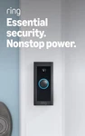Ring Video Doorbell Wired, Home Business Security, Two-way Talk, Advanced Mot. Fixed Price $58.15.