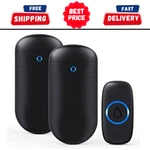 Wireless Doorbell, Secrui 1000FT Coverage With 2 Plug-in Receiver. Fixed Price $59.89.