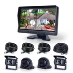 10.1 Inch 1080P Ahd Quad Split Touch Screen Truck Monitor System With 4 IP69K.... Fixed Price $279.37.