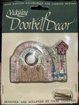Vintage New Doorbell Sealed Vickilane Decor 1998 Garden Gate 3D Sculpted Detail. Fixed Price $20.00.