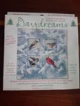 2004 Dimensions Daydreams Cross Stitch Kit - Snow Birds 73022 Glass/mat Nip. Fixed Price $14.99.