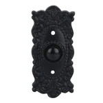 Doorbell Chime Wired Iron Push Button Black Powder Coat Finish. Fixed Price $21.99.