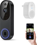 Ring Video Doorbell 1080P Hd Camera Wi-fi Night Vision Motion Detection Wireless. Fixed Price $13.70.
