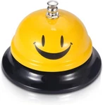 Emdmak Call Bell, Service (3.35 Inch Diameter) (yellow). Fixed Price $11.50.