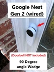 Google Nest Doorbell Gen 2 (wired) Angle Wedge 90 Degree. Fixed Price $16.50.