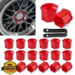 Surosha 20PCS 19MM Lug Nut Covers W/tool Red Anti-rust Bolt Caps. Fixed Price $20.00.