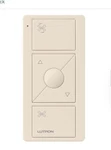 Lutron Pico Wireless Fan Remote Control In Light Almond PJ2-3BRL-GLA-F01. Fixed Price $19.97.