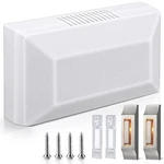 Saillong Wired Doorbell Chime Kit With 2 Lighted Metal Push Buttons - Silver. Fixed Price $27.13.