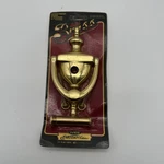 Ives Door Knocker, Solid Brass, Viewer C2-31252-605 (bright Brass), New Nos 1983. Fixed Price $16.72.