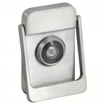 Rockwood Door Knocker W/ Viewer, Satin Chrome, 190 Viewing Angle - 614V.26D Nib. Fixed Price $19.95.
