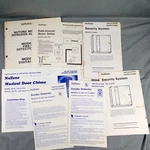 Vtg User & Service Manuals For Nutone S-2252 Intruder Alarm System Fire/smoke. Fixed Price $35.00.
