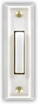Heath Zenith SL-715-1-02 Wired Door Chime Push Button, White With Lighted. Fixed Price $16.95.