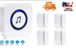 Sanjie Wireless 1ALERT Door Chime With 4 Sensors For Business/home. Fixed Price $29.99.