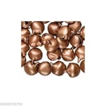 100 Steel Jingle Bell Drops Small 6MM ( 1/4") Antique Copper Color Beads Charms. Fixed Price $11.27.