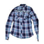 Alcott Los Angeles Womens Blue Plaid Beaded Western Button Up Shirt Large. Fixed Price $5.04.