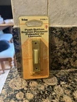 Trine 715A-1 (1998) Illuminated Push Button Wired Doorbell New Old Stock Vtg. Fixed Price $8.00.