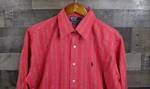 Polo Ralph Lauren Shirt Mens Medium Red Alcott Southwestern Stripe Button Up New. Fixed Price $49.99.