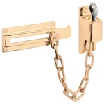 Defender Security U-9912 Chain Door Guard, Brass. Fixed Price $30.98.