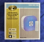 Hampton Bay Wireless Plug-in Led Illuminated Doorbell Kit Push Button. Fixed Price $16.78.