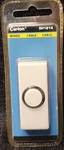 Carlon Wired Doorbell White DH1814 Rectangle Circle Push Button (T45). Fixed Price $8.69.