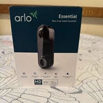 Arlo Essential Wireless Video Doorbell Bundle Battery Powered Black Unused Mint. Fixed Price $51.50.
