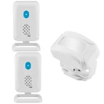Wireless Door Open Entry Chime Security Driveway Alarm Receiver W/ Pir Detector. Fixed Price $34.85.