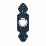 Heath Zenith SL-729-00 Black Plastic Wired Pushbutton Doorbell 3.625 HX1 In.. Fixed Price $11.68.