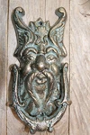 Heavy Metal Gargoyle Door Knocker,victorian Decor,old World Charm,gift H-93. Fixed Price $54.66.