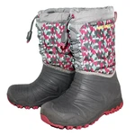 Merrell Girl's Snow Quest Lite Wp Insulated Boot Size Gray Multi MK159180. Fixed Price $15.80.