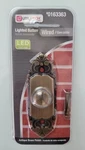 Utilitech Wired Antique Brass Finish Led Lighted Doorbell Button Model 0163363. Fixed Price $15.80.