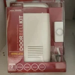 Niob Heath Zenith Wireless Portable Chime Doorbell Kit. Fixed Price $12.40.