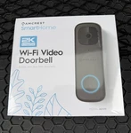 Amcrest 4MP Video Doorbell Camera Pro 2.4 Ghz Wifi Outdoor Smart 164 Angle -. Fixed Price $117.95.