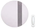 Hampton Bay Wireless Plug-in Doorbell Kit With Push Button White. Fixed Price $13.95.