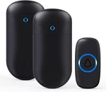 Wireless Doorbell, Secrui 1000FT Coverage With 2 Plug-in Receiver. Fixed Price $47.99.