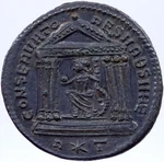 Maxentius Authentic Ancient 307AD Rome Genuine Roman Coin Temple I118877. Fixed Price $1498.20.