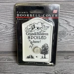 Figi Ceramic Illuminated Doorbell Cover 1999 Grandchildren Spoiled Here New. Fixed Price $6.99.