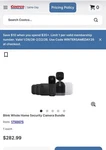 Blink WHOLEHOME4 Camera Bundle From Costco Sealed! Mini Pan, Add-on, Doorbell++. Fixed Price $200.00.