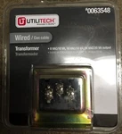 Utilitech #UT-125-90 Wired Transformer 120 Vac INPUT/8 Output #0063548. Fixed Price $19.00.