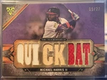2024 Topps Triple Threads Relics Michael Harris Ii #TTR-MH4 Amethyst /27 Braves. Fixed Price $39.99.