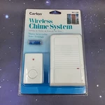 Carlon Wireless Chime System WC110 Three Selectable Tone Settings New Pack. Fixed Price $11.99.