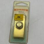 Vtg. Friedland Gold Push Door Bell D622 Ducat. Fixed Price $18.35.