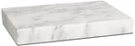 White Marble 9 1/2" X 6 1" Rectangular Lamp Riser. Fixed Price $39.99.