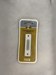Hampton Bay HB-715-1-02 Wired Lighted Door Bell Push Button, White. Fixed Price $9.99.